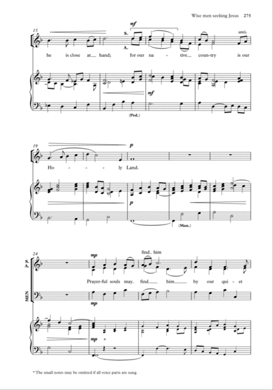 The Oxford Book of Easy Flexible Anthems Choir scores gallery preview page 34