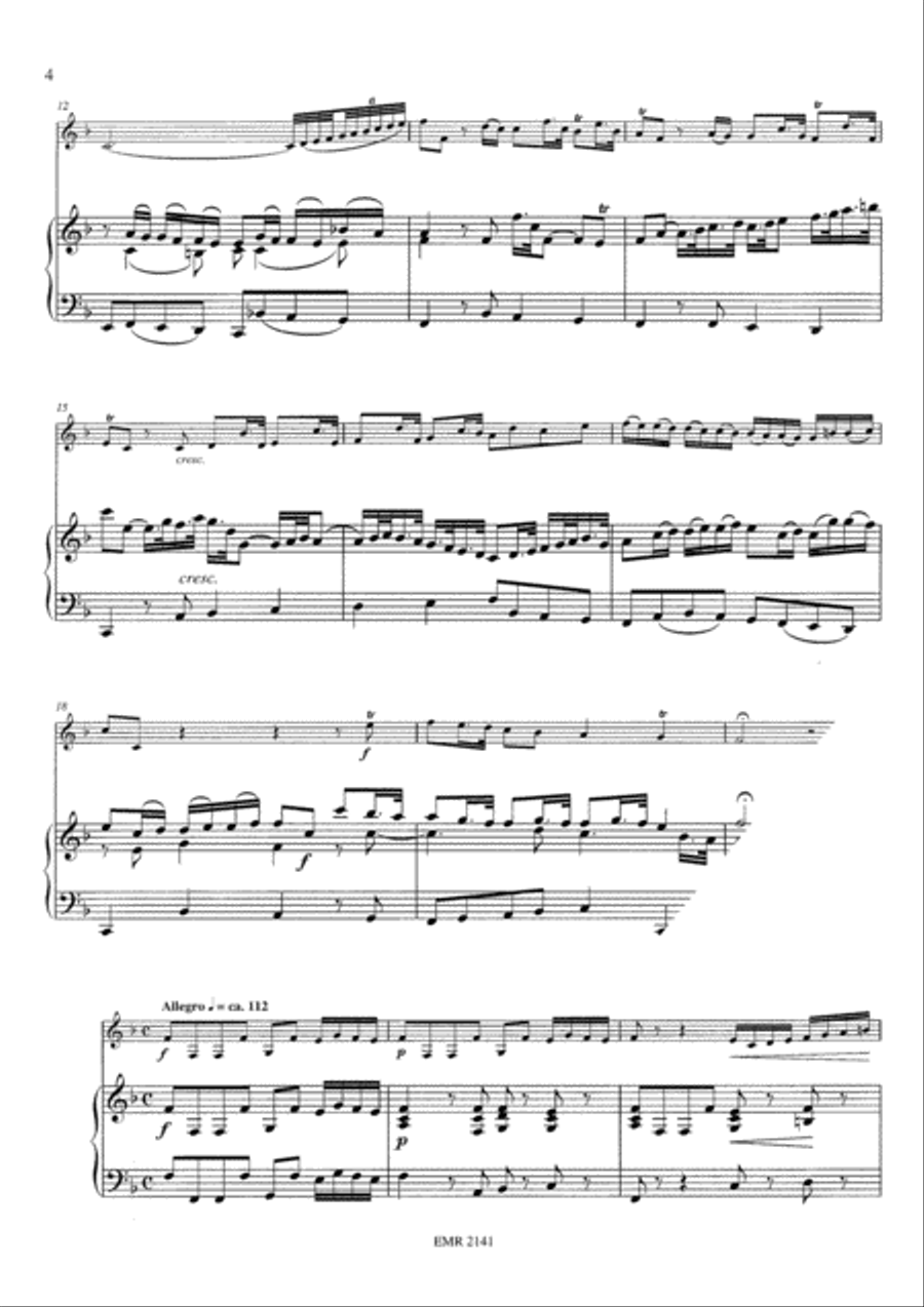 Sonata No. 3 in F Major image number null