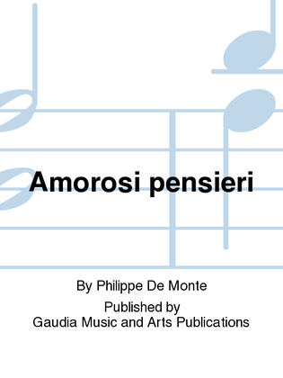 Book cover for Amorosi pensieri