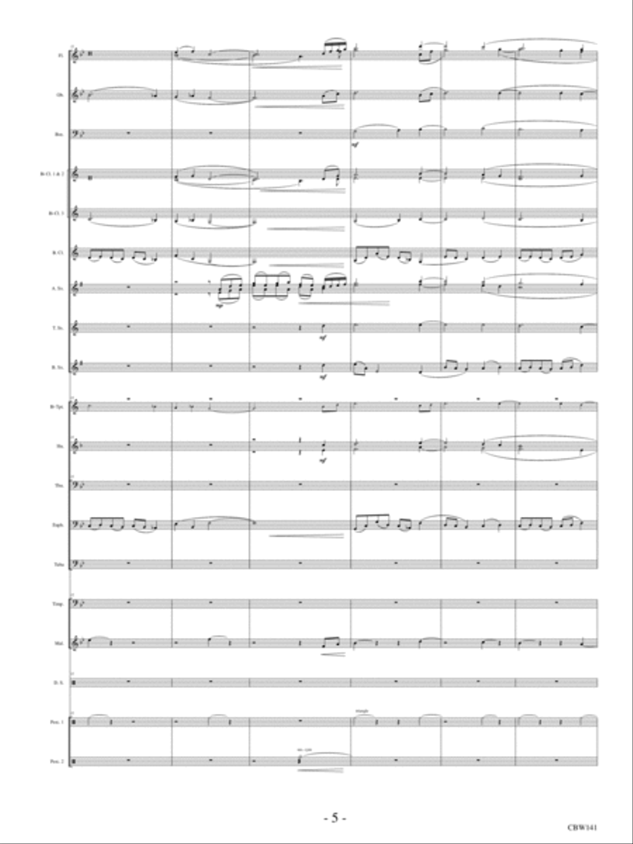 Escape Velocity Concert Band scores gallery preview page 10