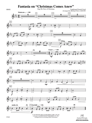 Fantasia on "Christmas Comes Anew": Oboe