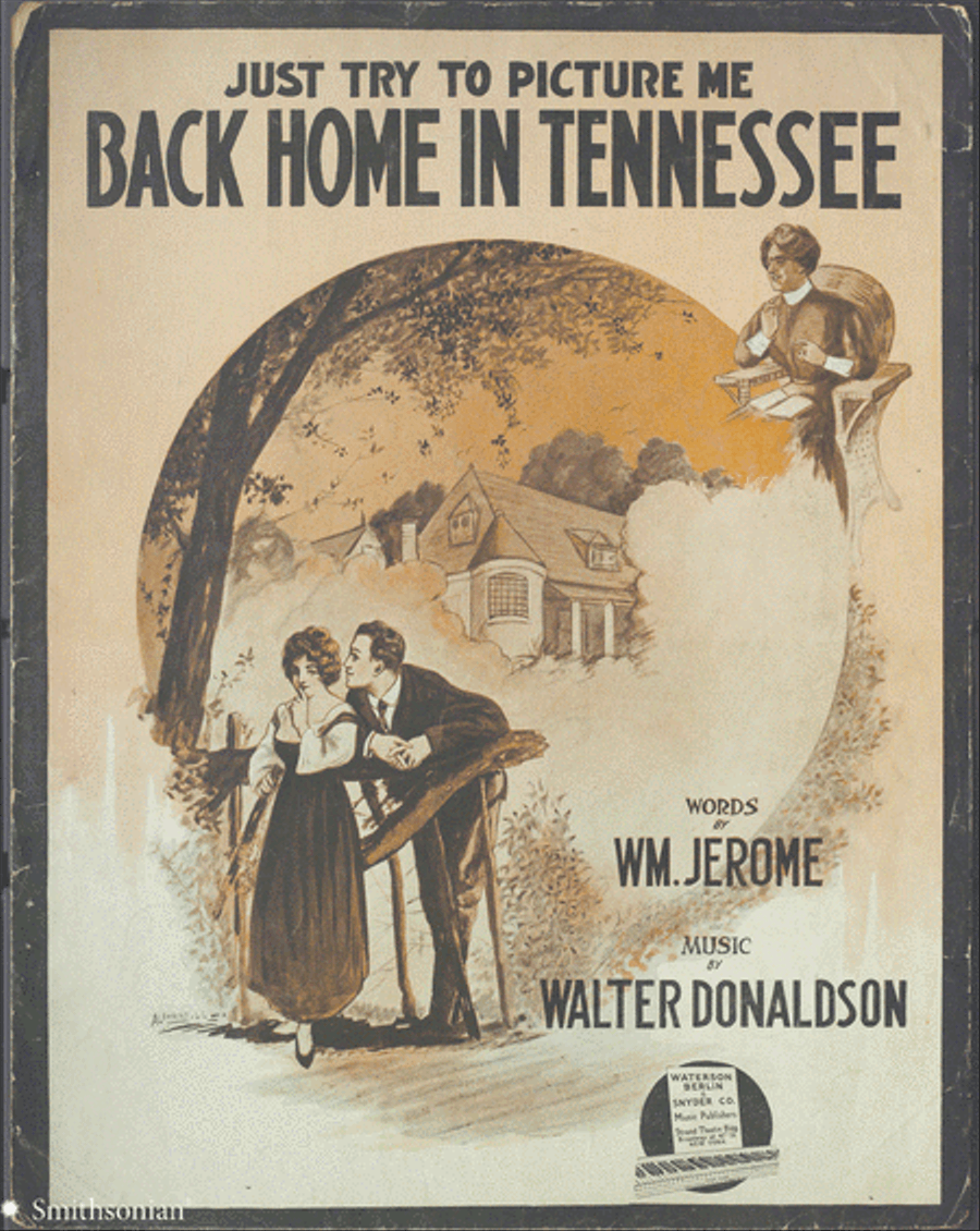 Back home in Tennessee Piano, Vocal scores gallery preview page 1