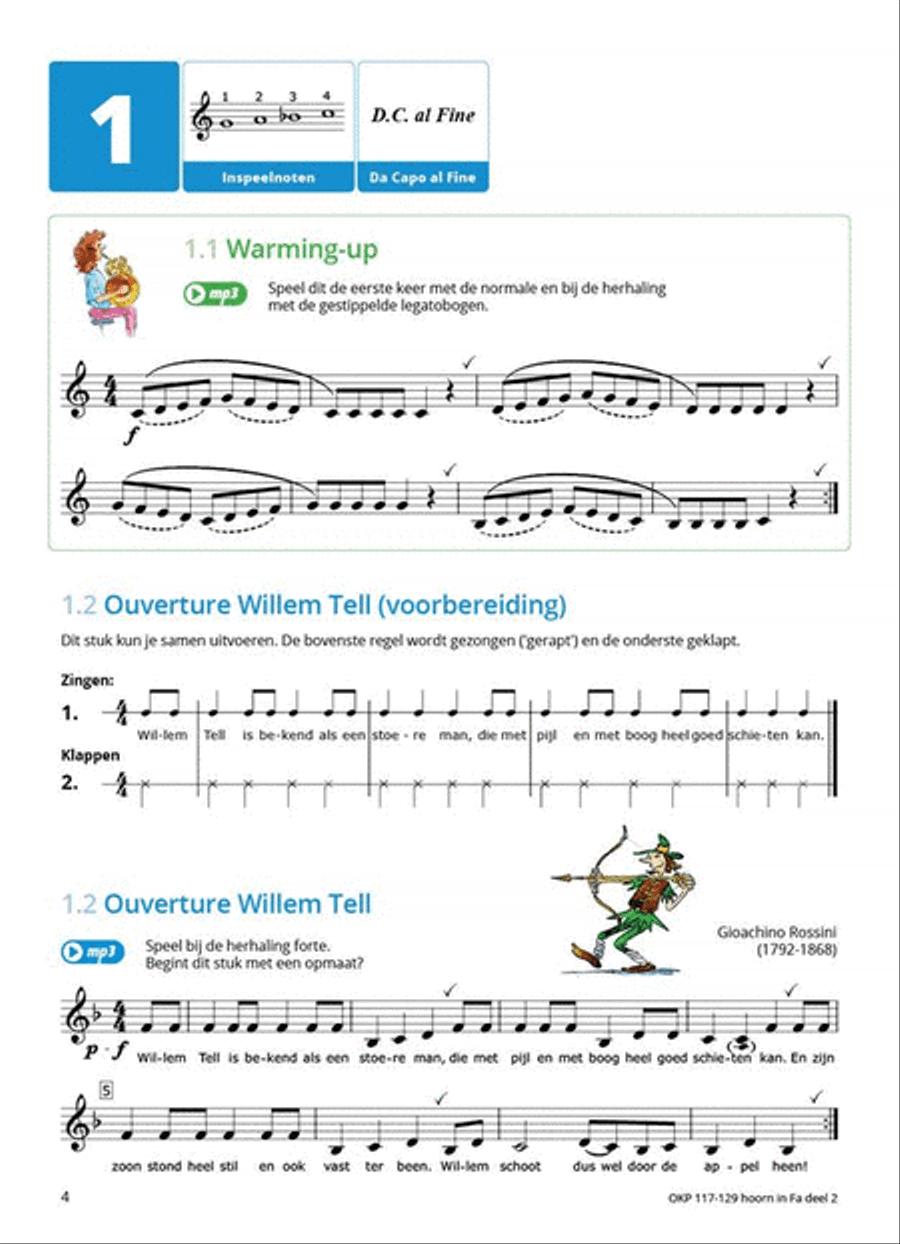 Samen Leren Samenspelen Vlaams Deel 2 Horn scores gallery preview page 2