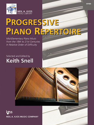 Book cover for Progressive Piano Repertoire