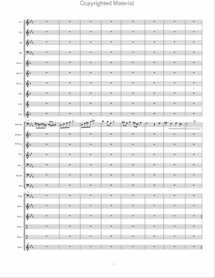 Seminar Concert Band scores gallery preview page 8