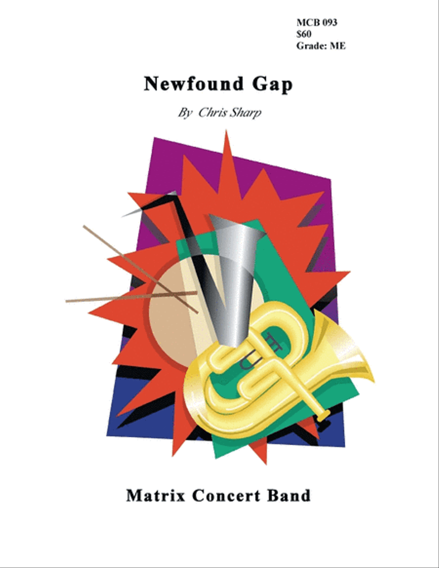 Newfound Gap Newfound Gap Concert Band scores gallery preview page 1