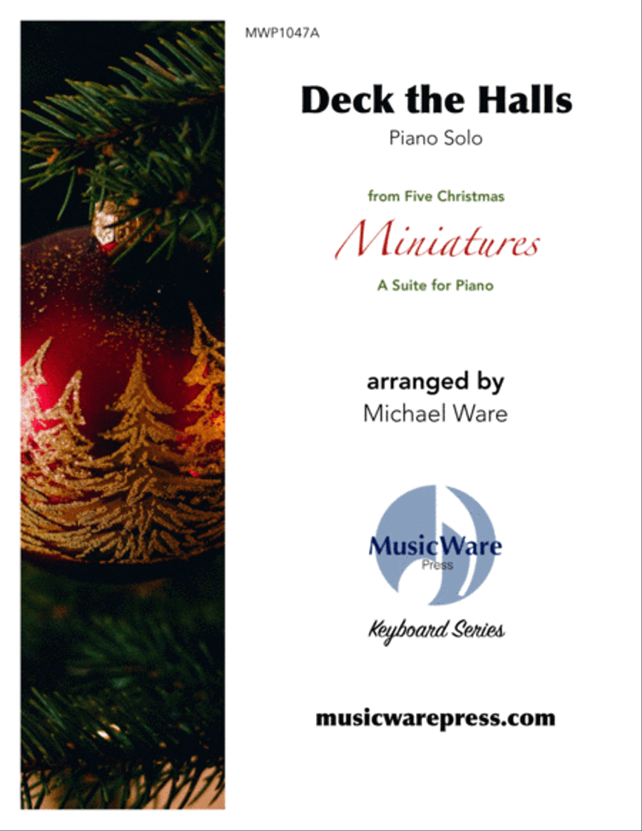 Deck the Halls Piano Solo scores gallery preview page 1