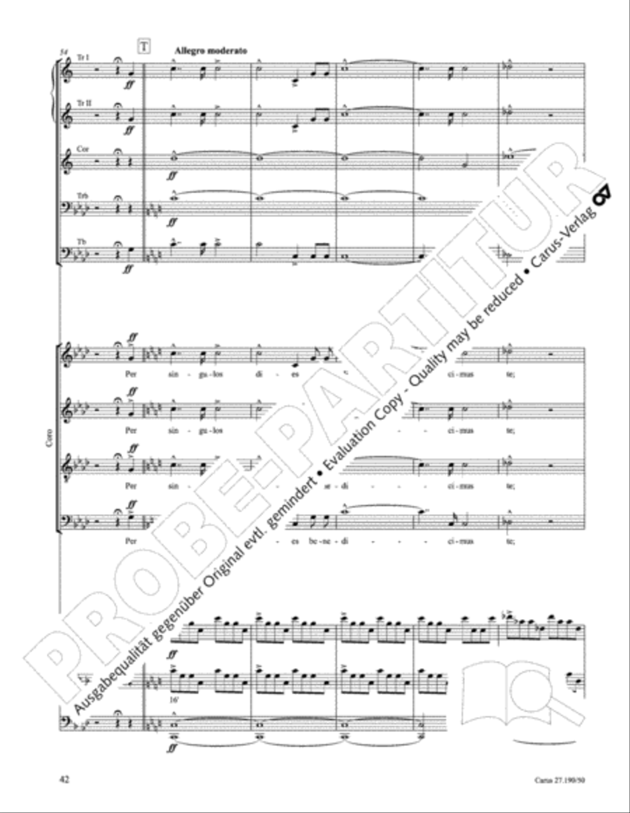 Te Deum TB scores gallery preview page 49