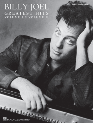 Book cover for Billy Joel – Greatest Hits, Volume I & II