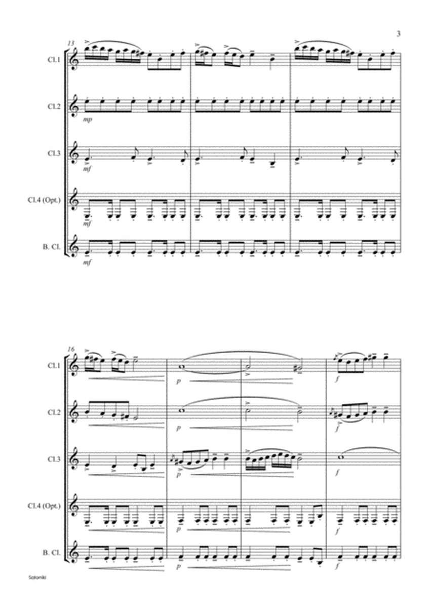 Saloniki (Clarinet quartet) image number null