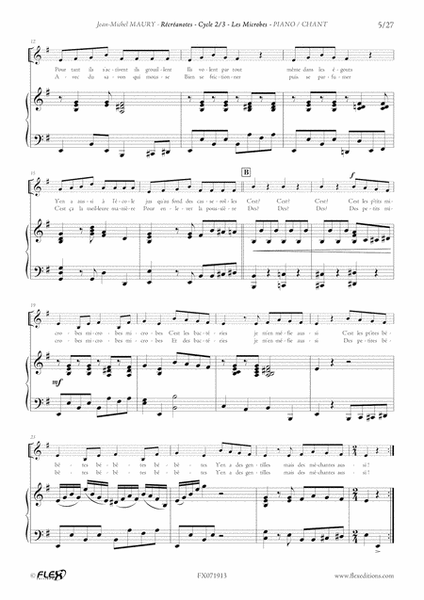Recreanotes - Cycle 2/3 - Children's Choir & Piano image number null