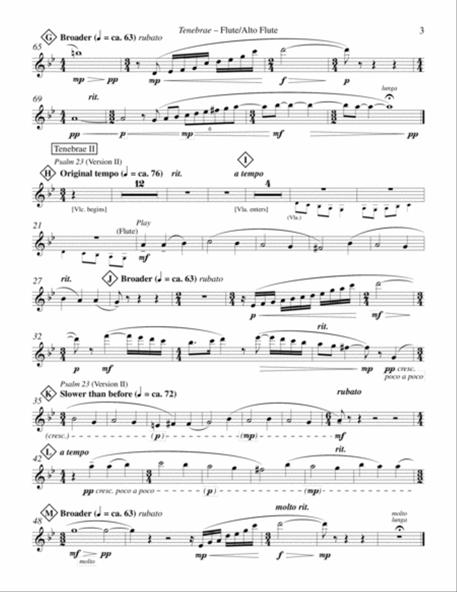 Tenebrae: Journey Through Shadows Choir scores gallery preview page 2