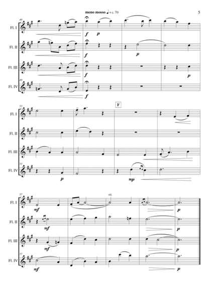 Buachaill Ón Éirne ( Flute Quartet) image number null