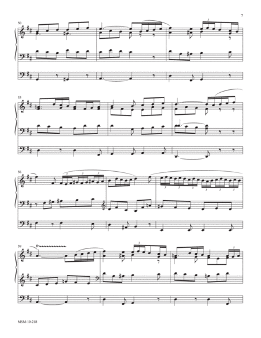 Two Carols for Organ Organ Solo scores gallery preview page 6