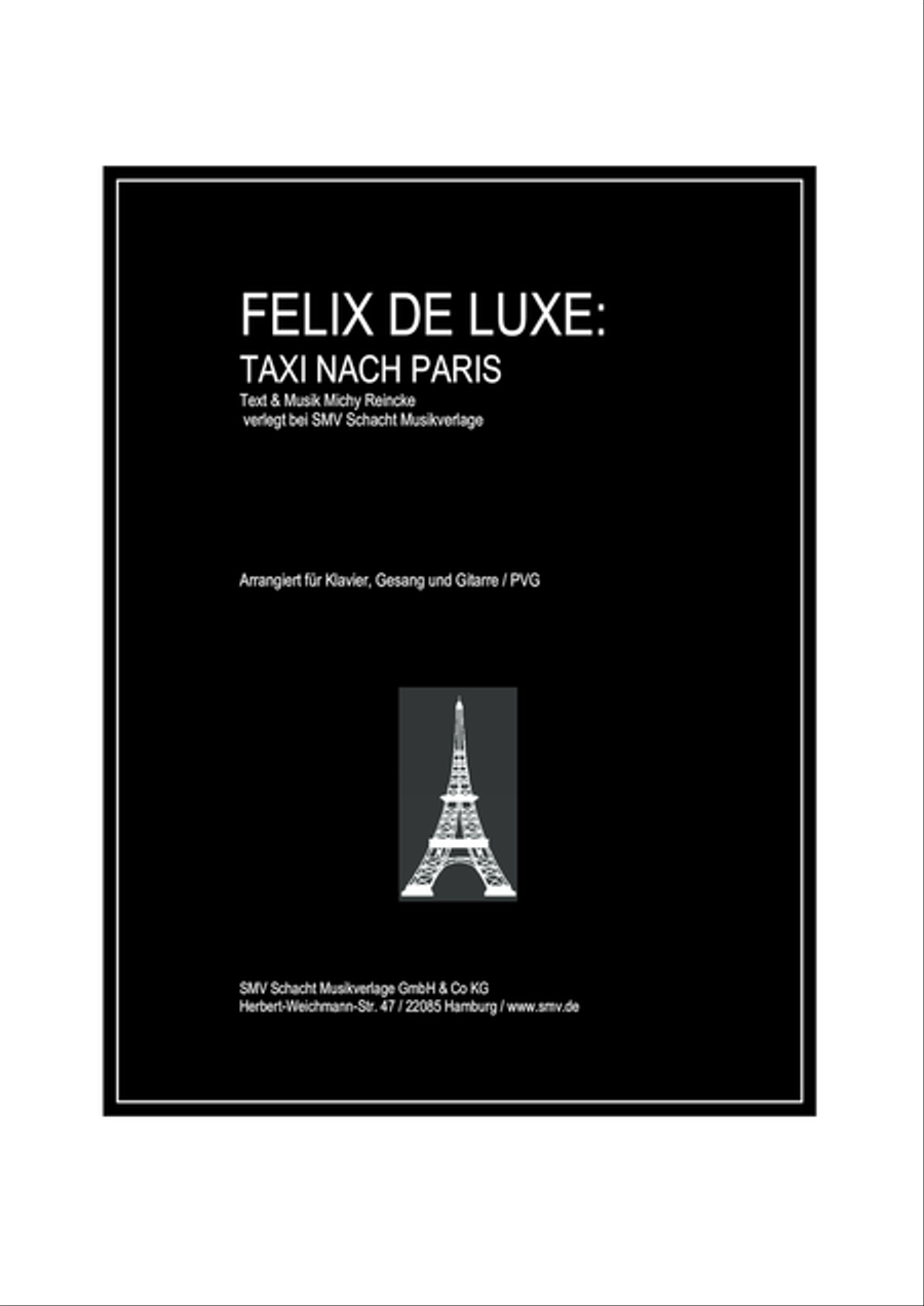 Taxi Nach Paris Piano, Vocal scores gallery preview page 1