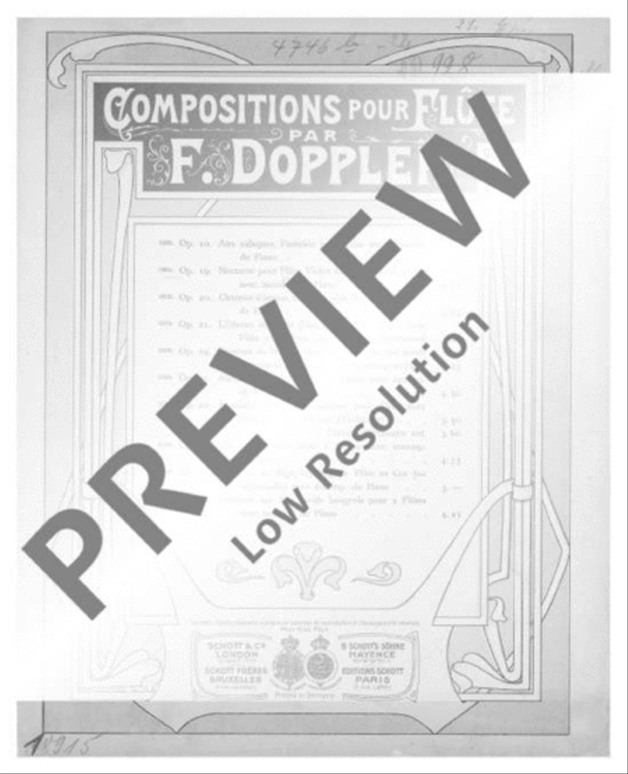 Souvenir du Rigi Flute scores gallery preview page 2