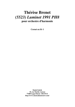 Thérèse Brenet: (5523) Luminet 1991 PH8 for concert band, Bb cornet1 part