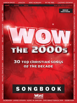 Book cover for Wow The 2000s - Vocal Folio