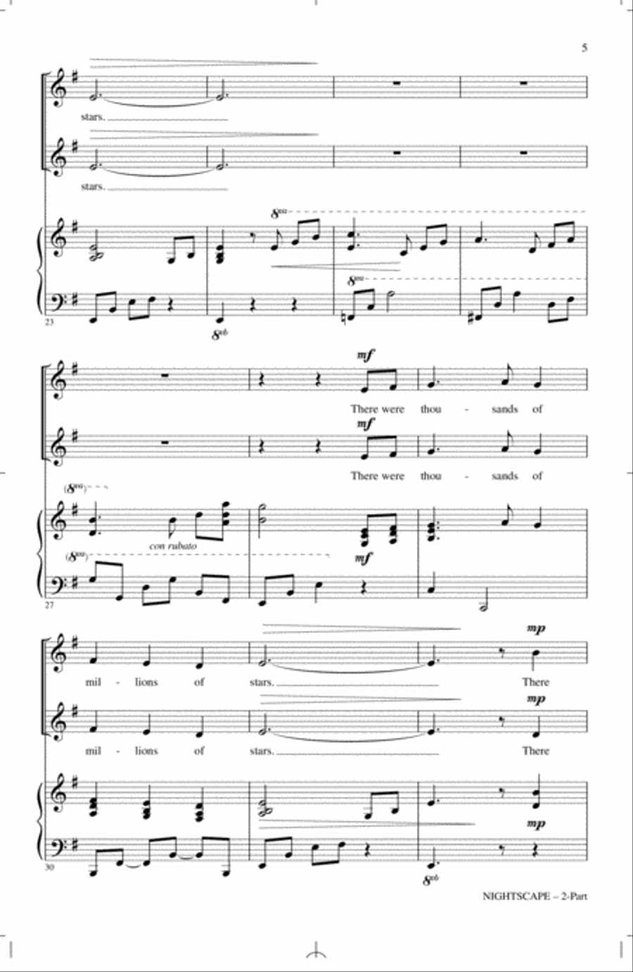 Nightscape 2-Part scores gallery preview page 3