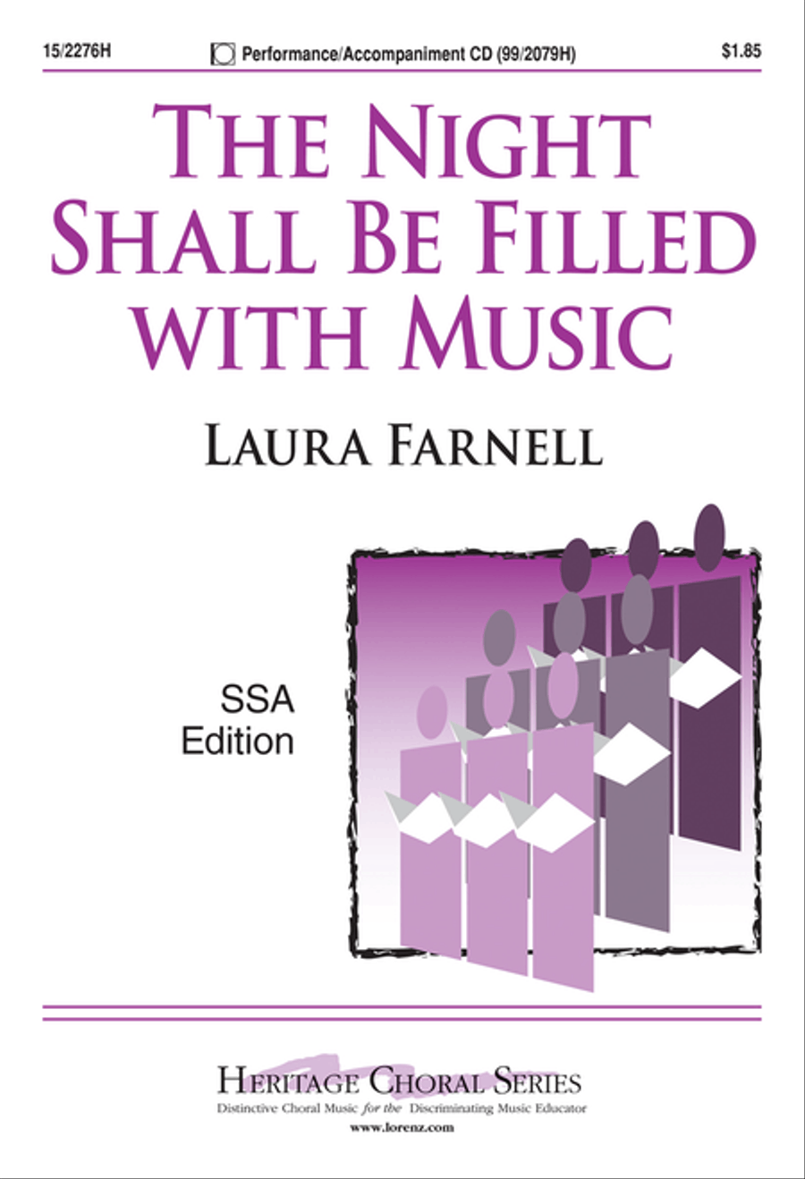 The Night Shall Be Filled with Music SSA scores gallery preview page 1