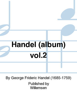 Book cover for Handel (album) vol.2