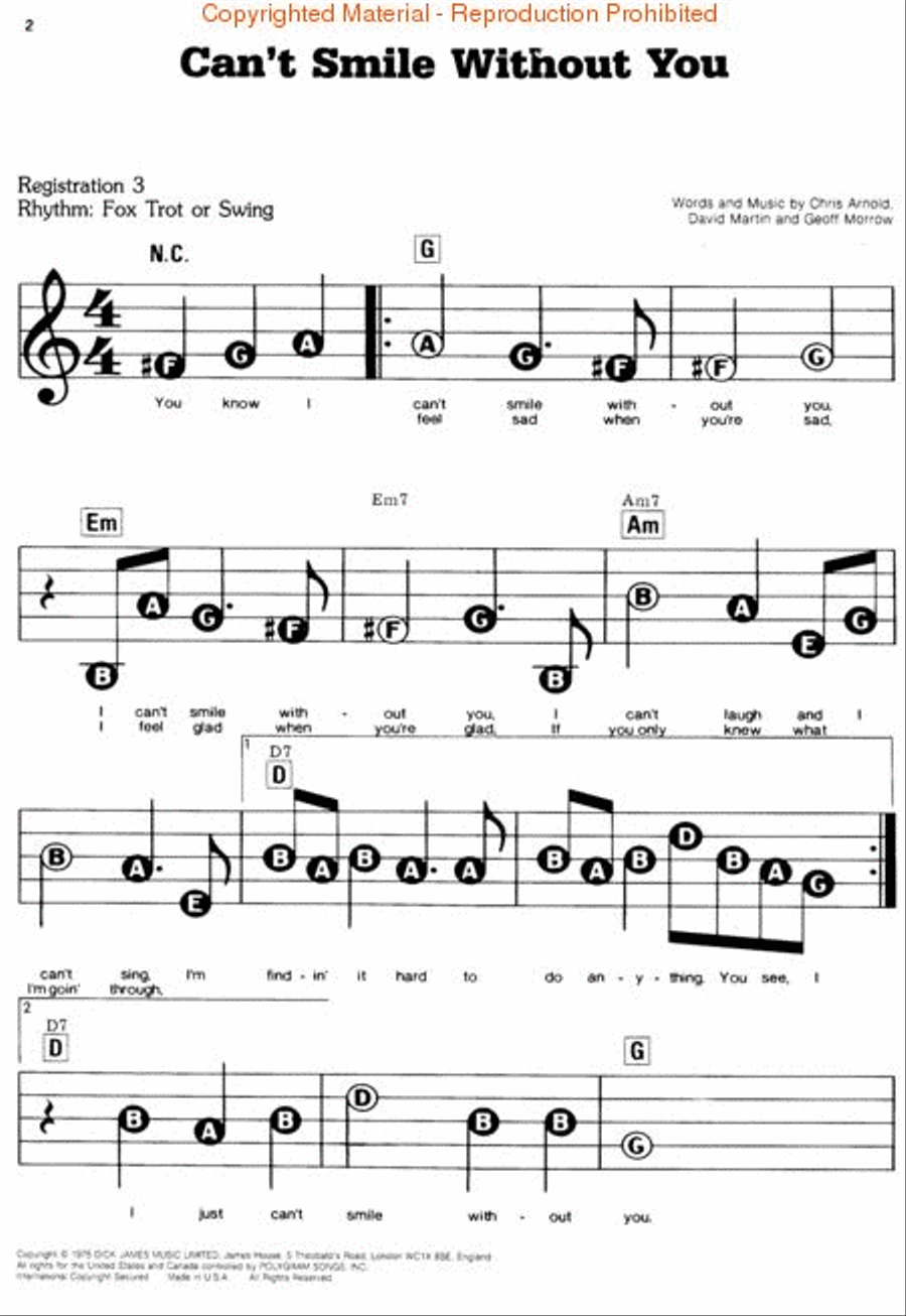 Best of Barry Manilow Best of Barry Manilow Voice scores gallery preview page 2