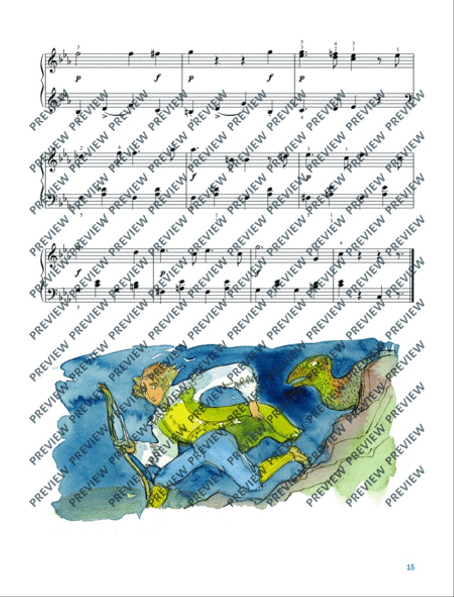 The Magic Flute The Magic Flute Piano Solo scores gallery preview page 16