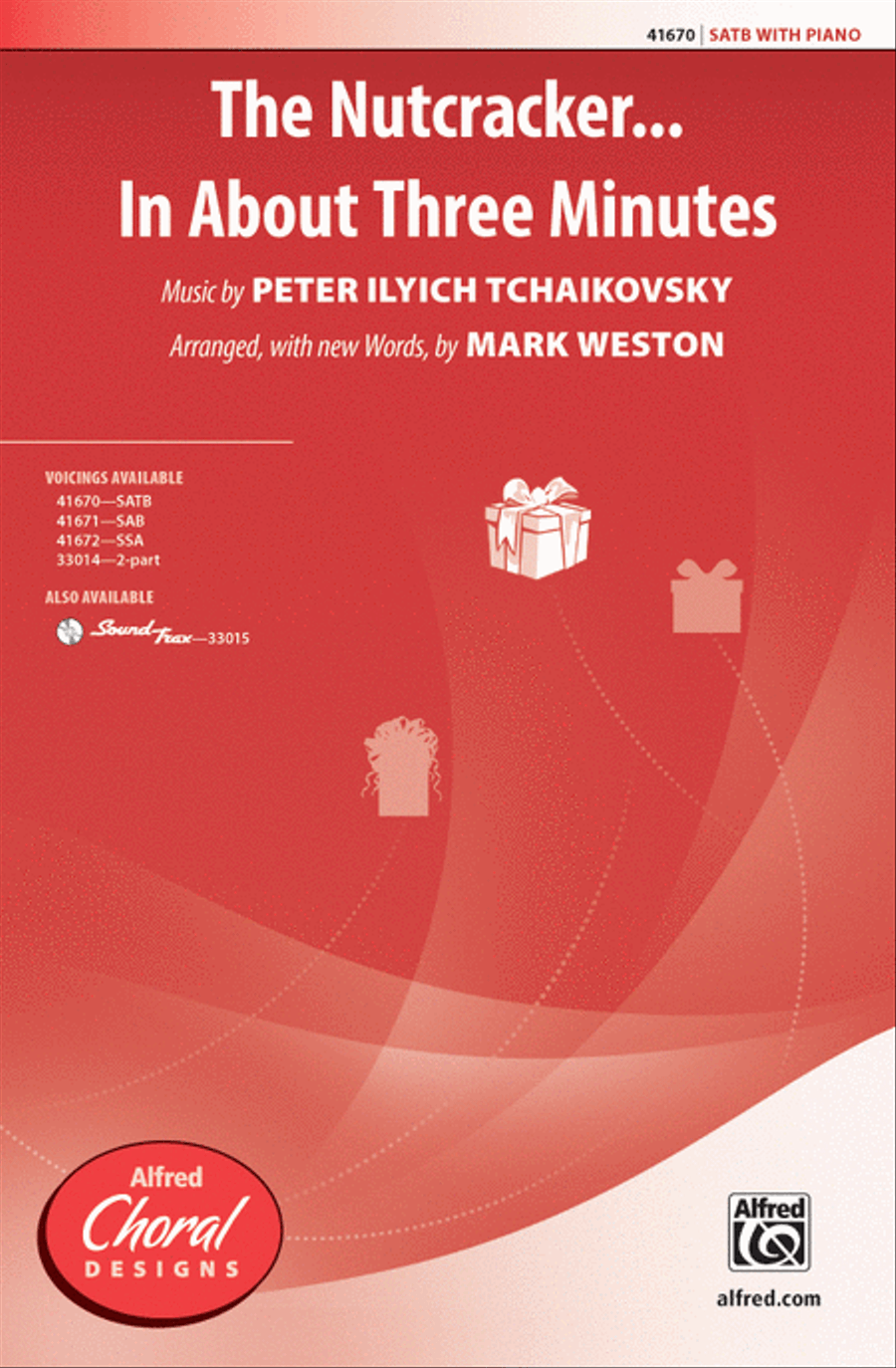 The Nutcracker . . . In About Three Minutes 4-Part scores gallery preview page 1
