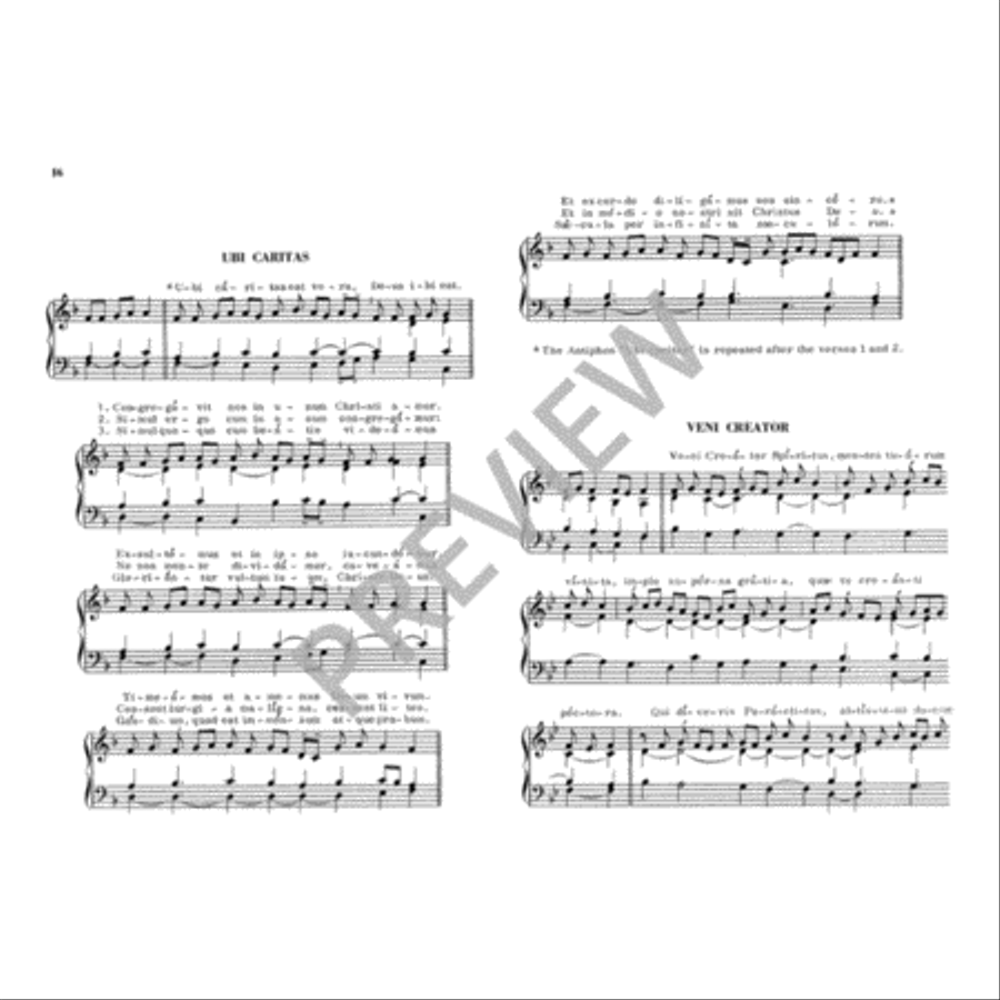Jubilate Deo - Accompaniment edition Unison Choir scores gallery preview page 18