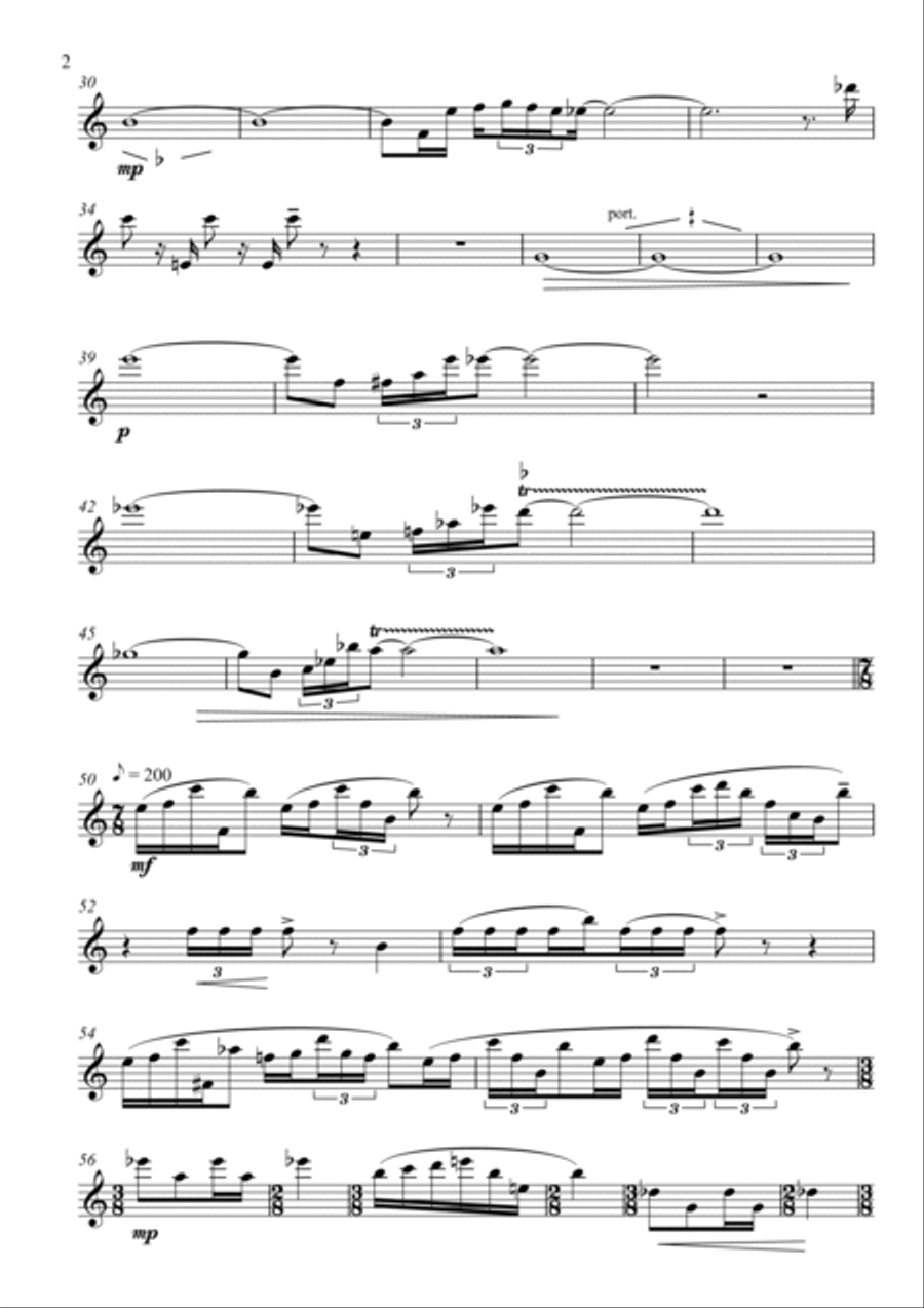Umbra Flute Solo scores gallery preview page 3