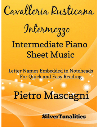 Cavalleria Rusticana Intermediate Piano Sheet Music