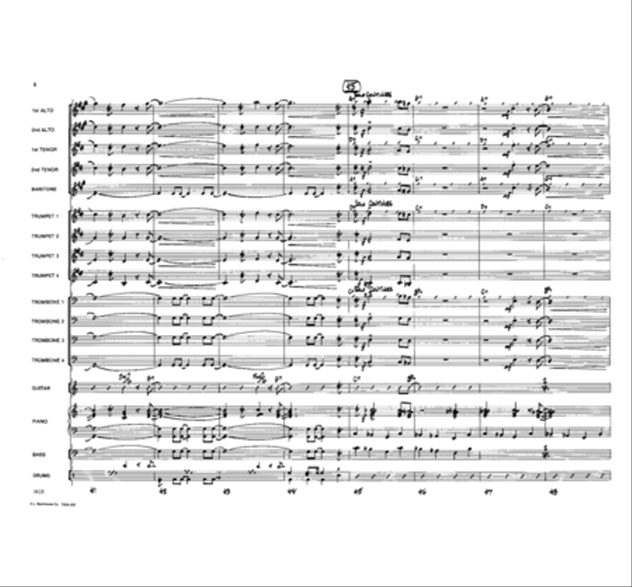 Mean Gene Mean Gene Jazz Ensemble scores gallery preview page 7