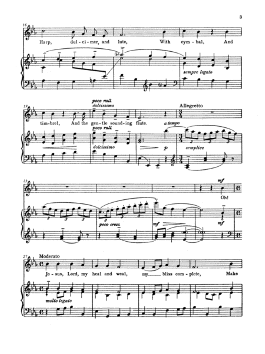 My Master Hath a Garden Medium Voice scores gallery preview page 2