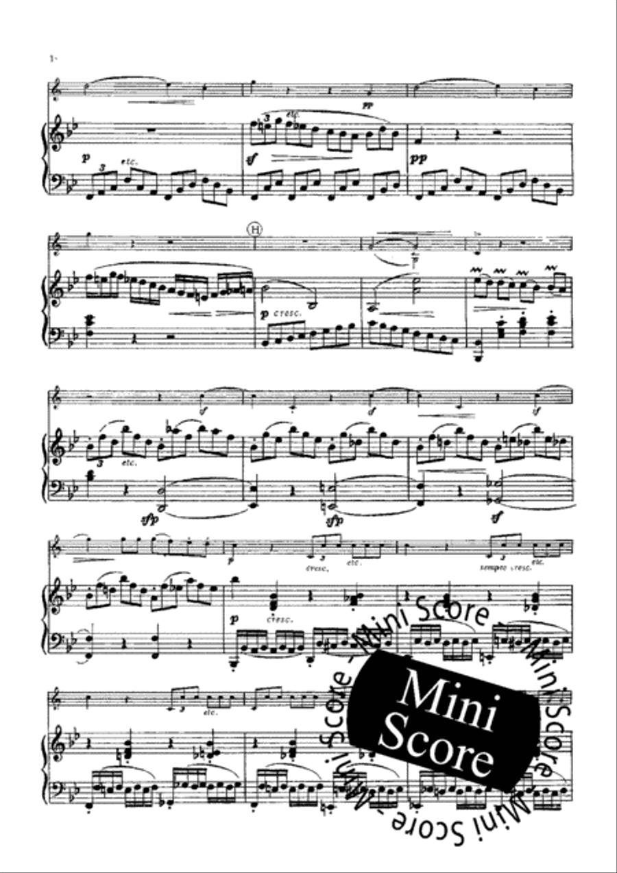 Sonata Opus 17 Baritone Horn scores gallery preview page 20