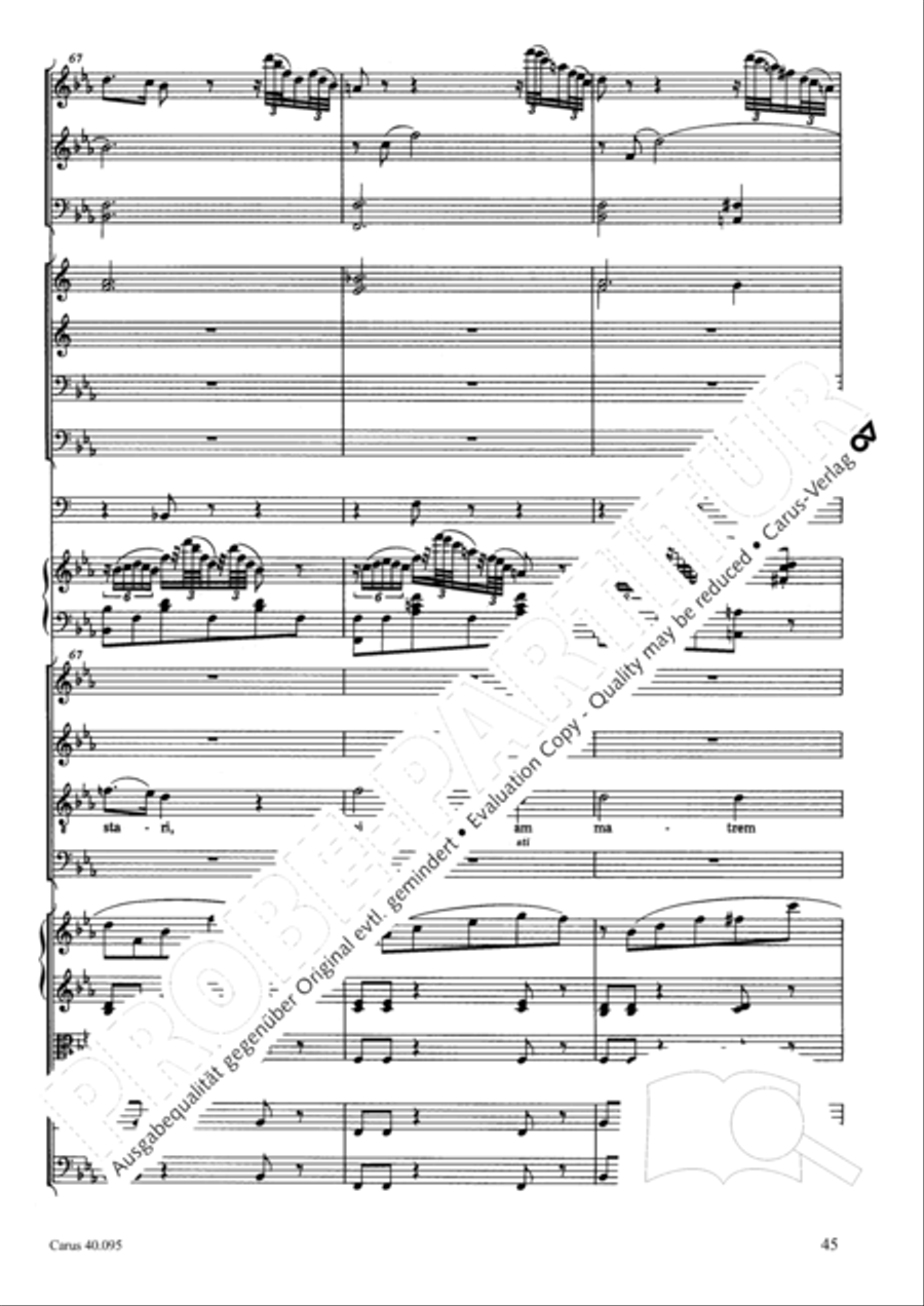 The Seven Words (Die Sieben Worte) 4-Part scores gallery preview page 60