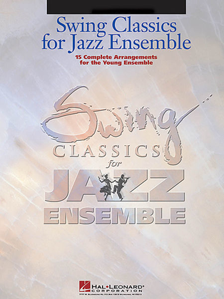 Book cover for Swing Classics for Jazz Ensemble – Tenor Sax 2