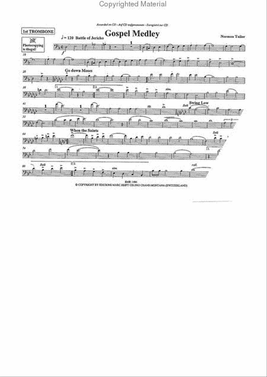 Play The 1st Trombone With The Marc Reift Orchestra Concert Band scores gallery preview page 5