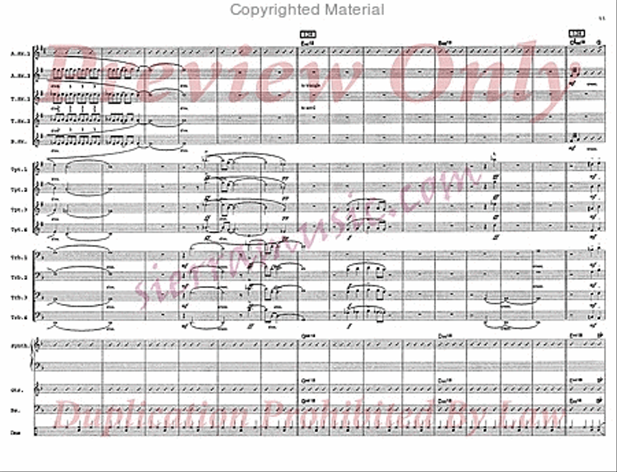 Are We There Yet? Big Band scores gallery preview page 12