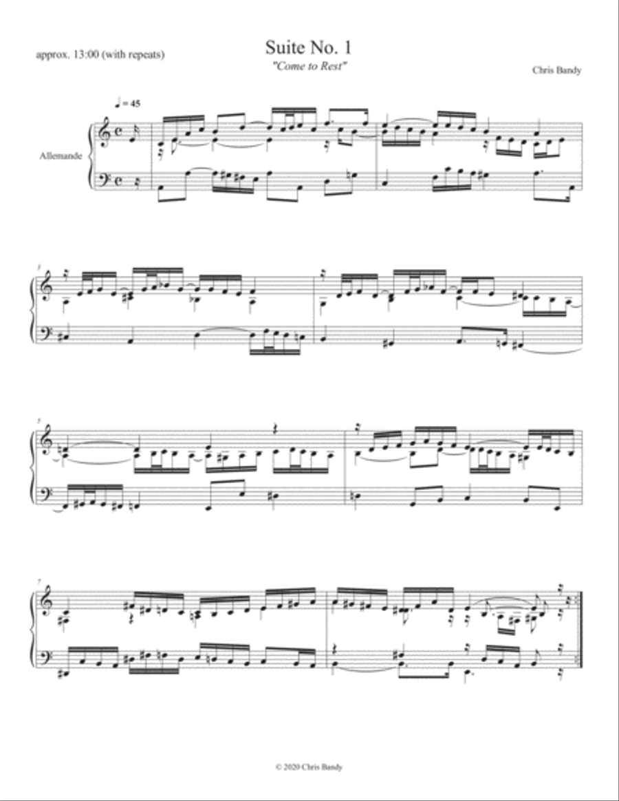 Come to Rest Come to Rest Piano Solo scores gallery preview page 3