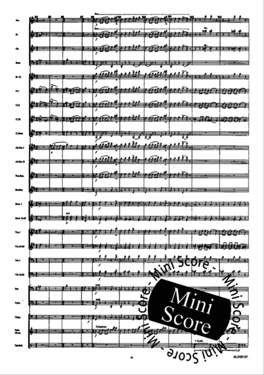 Zwiefache Symphonique Zwiefache Symphonique Fanfare Band scores gallery preview page 35