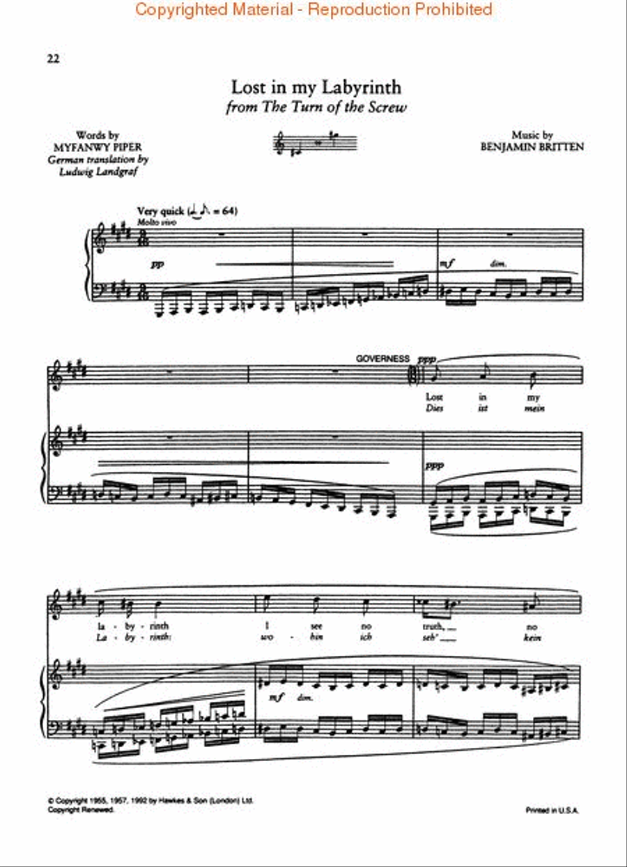 Opera Arias Voice Solo scores gallery preview page 4