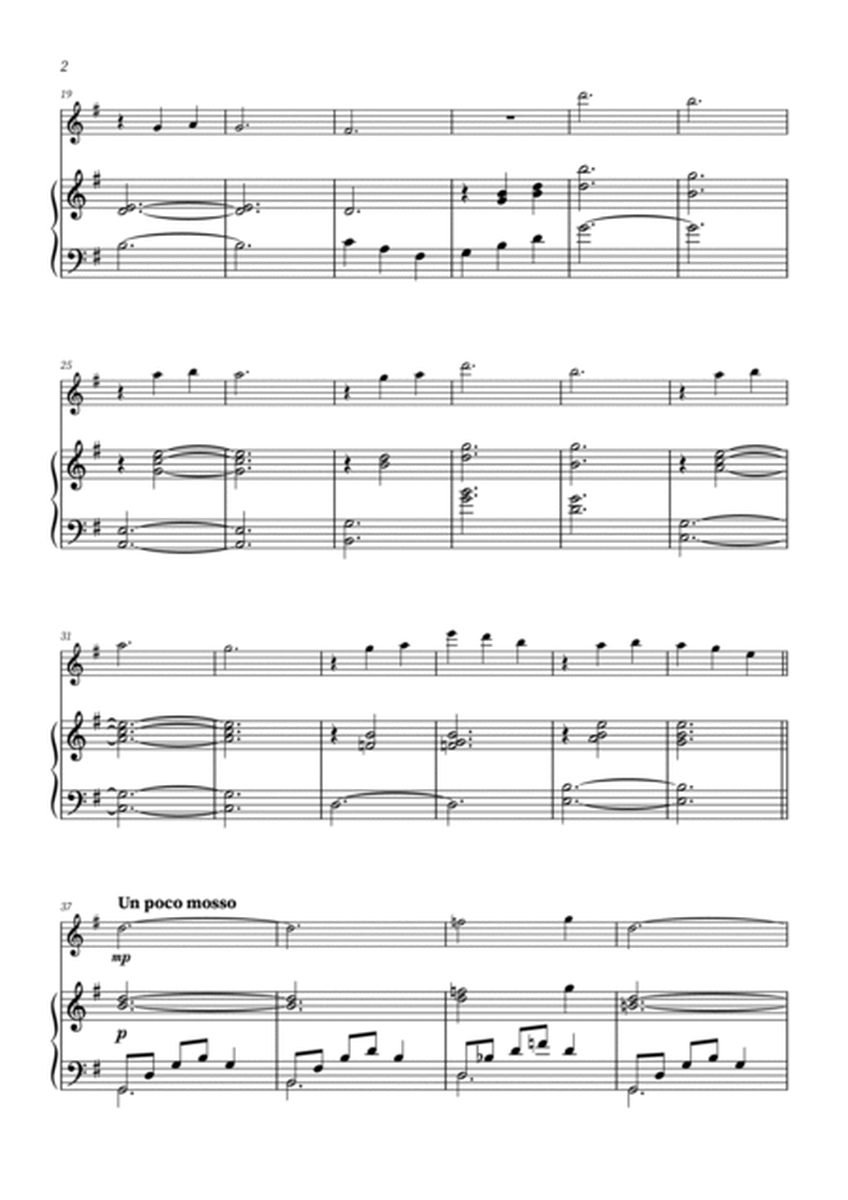 Clair de Lune - Alto Recorder and Piano image number null