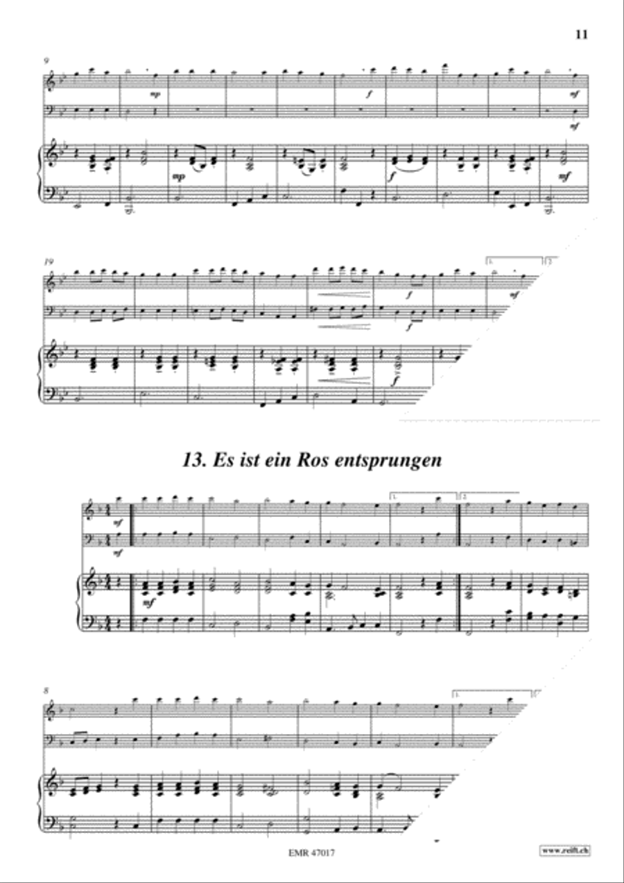28 Weihnachtsmelodien Vol. 1 + 2 Woodwind Duet scores gallery preview page 11