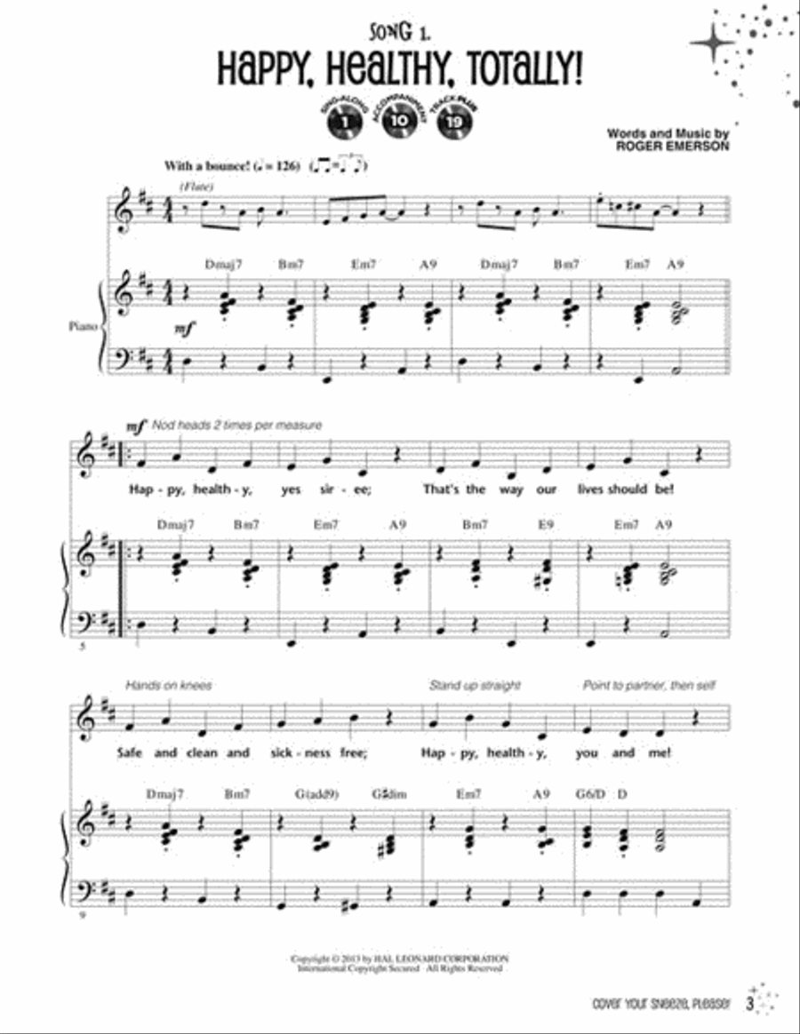 Cover Your Sneeze, Please! Choir scores gallery preview page 2