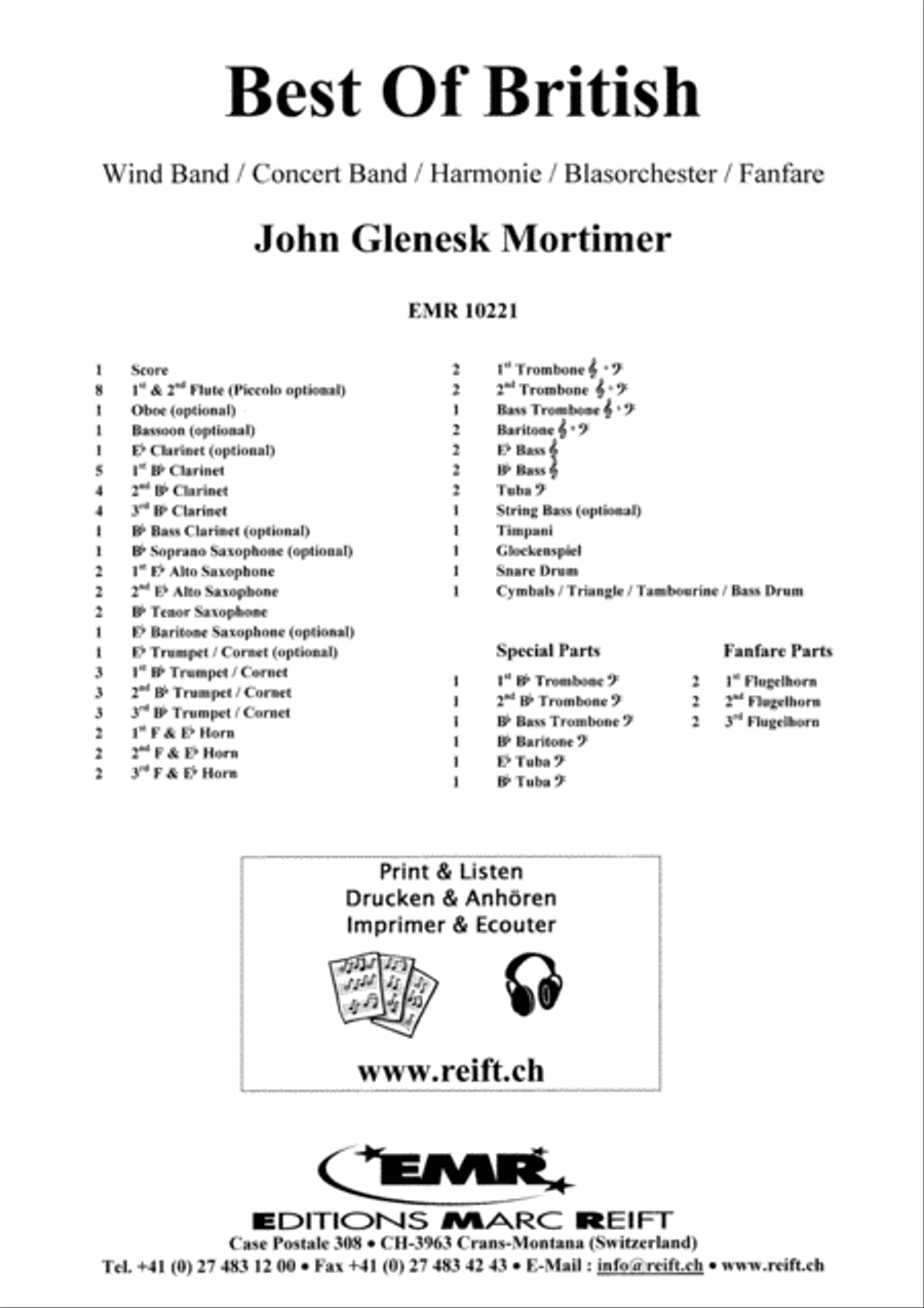 Best Of British Best Of British Concert Band scores gallery preview page 2