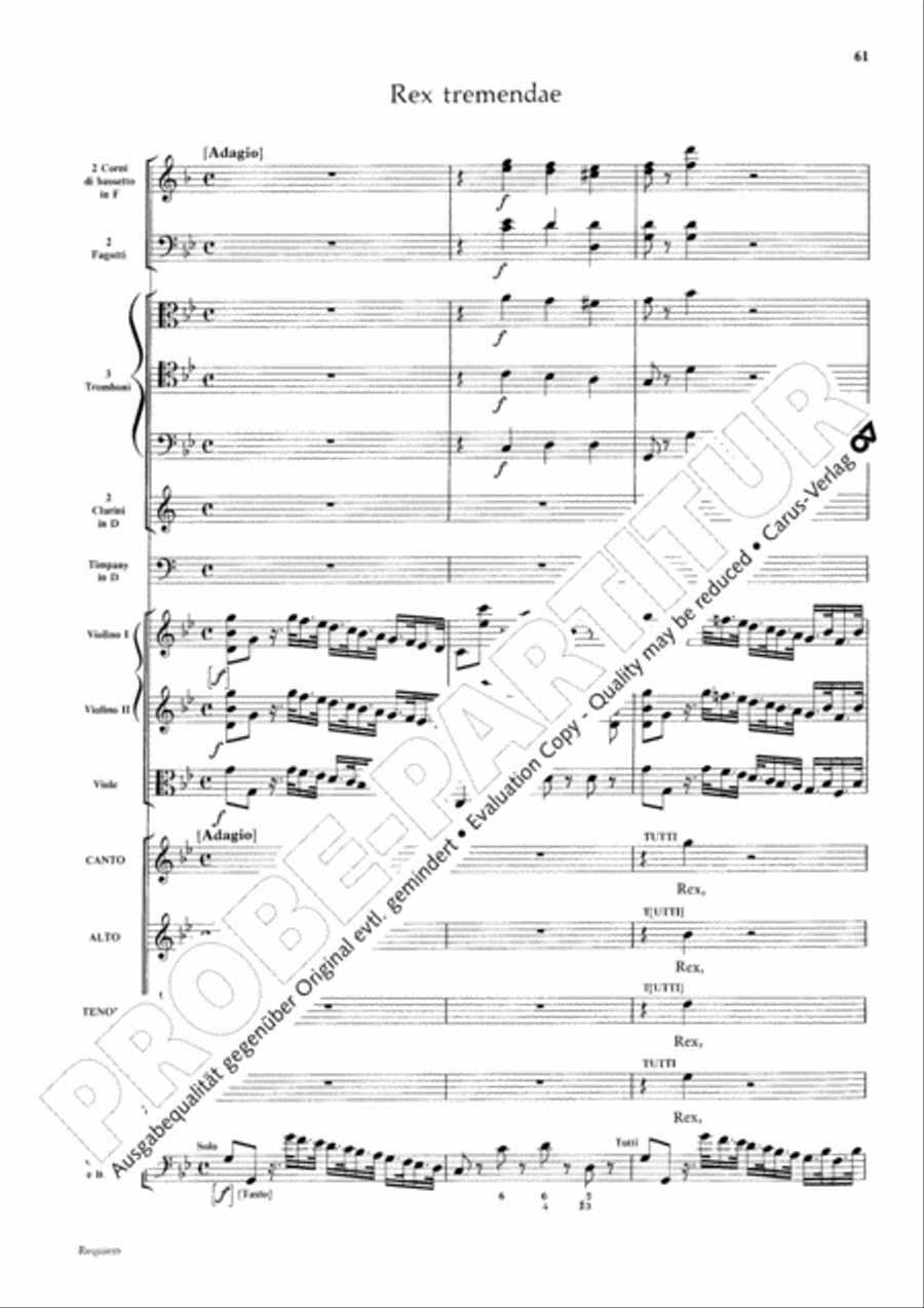Requiem Requiem 4-Part scores gallery preview page 69