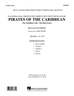 Book cover for Pirates of the Caribbean - Full Score