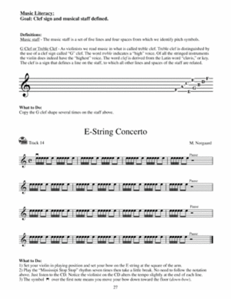 Modern Violin Method, Grade 1 image number null