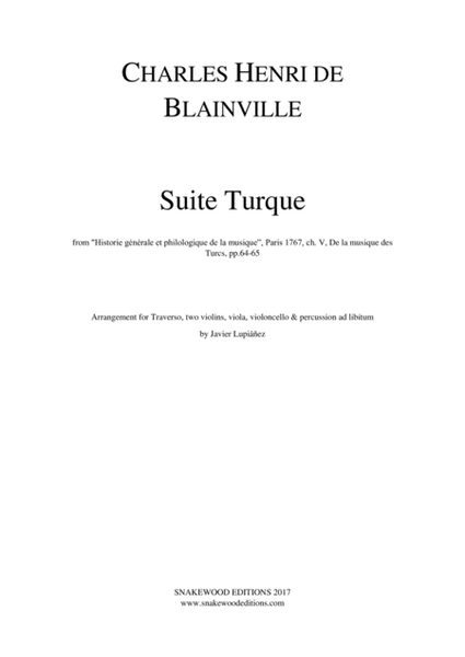 BLAINVILLE – SUITE TURQUE