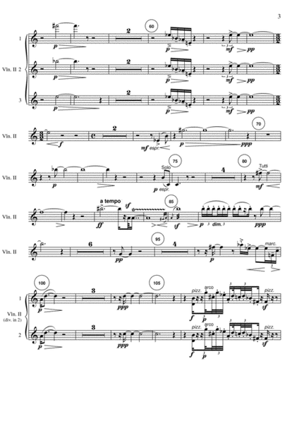 Stefano Maria Torchio: En Archè en o Logos - Violin 2 part